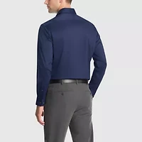 Van Heusen Ultra Wrinkle Free Mens Slim Fit Stretch Fabric Long Sleeve Dress Shirt