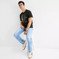 Hope & Wonder Hispanic Heritage Month Unisex Adult Crew Neck Short Sleeve Regular Fit Graphic T-Shirt