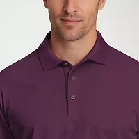 PGA TOUR Airflux Mens Regular Fit Short Sleeve Polo Shirt