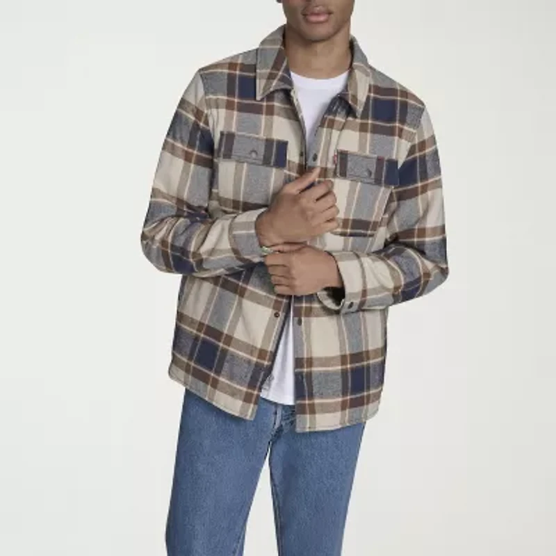 Levi's Mens Midweight Big and Tall Shirt Jacket