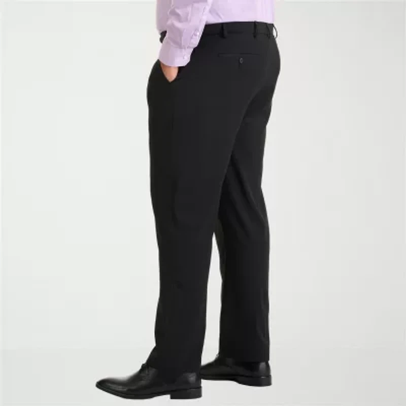 Van Heusen Stain Shield Mens Straight Fit Big and Tall Dress Flat Front Pant