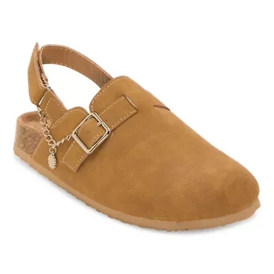 Pop Ordelia Womens Round Closed Toe Clogs