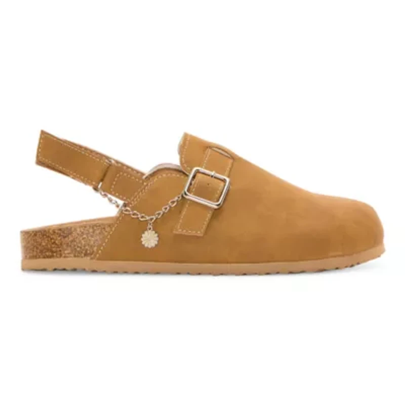 Pop Ordelia Womens Round Closed Toe Clogs
