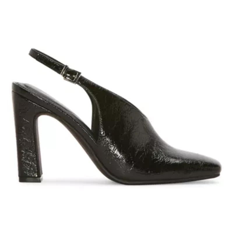 Worthington Saranack Womens Square Closed Toe Block Heel Pumps