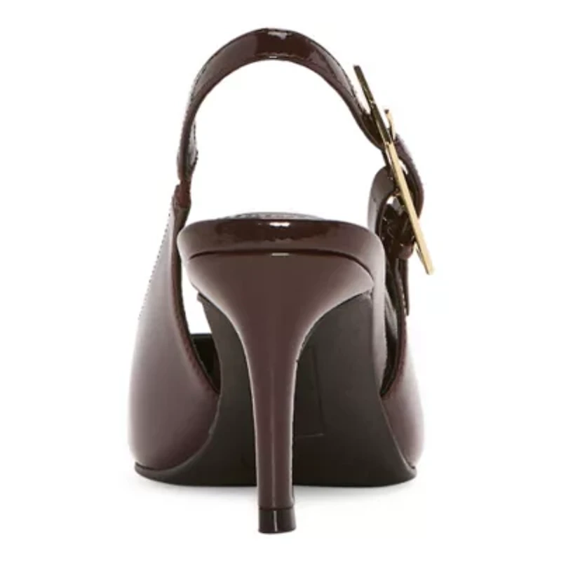 Worthington Morden Womens Pointed Closed Toe Kitten Heel Pumps