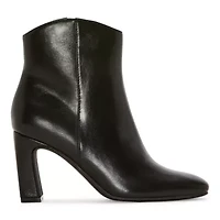 Worthington Womens Tenby Block Heel Booties