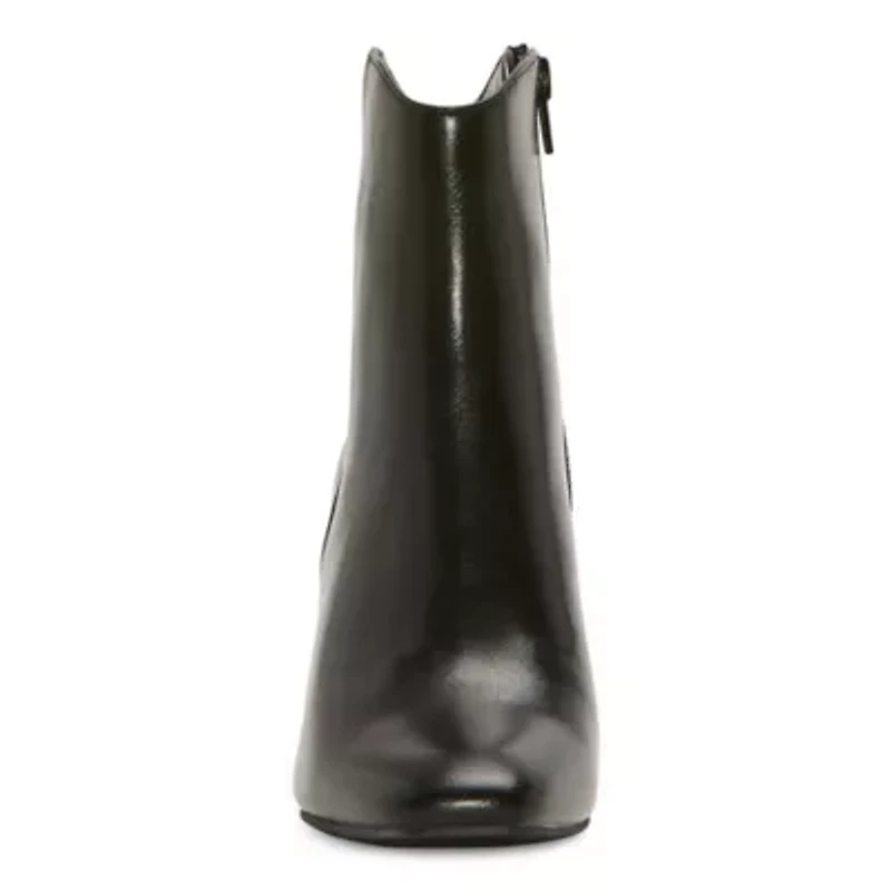 Worthington Womens Tenby Block Heel Booties