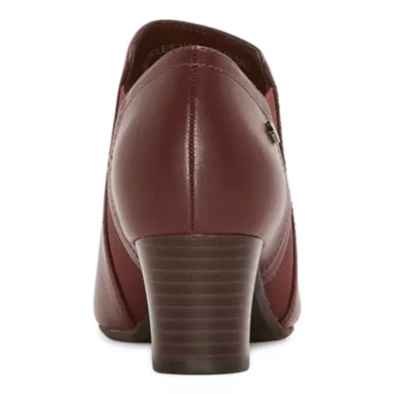 east 5th Womens Rossi Stacked Heel Booties