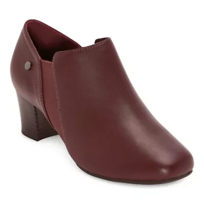 east 5th Womens Rossi Stacked Heel Booties