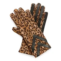 Isotoner Smartdri Spandex 3 Btl With Chevron Appliquest At Wrist 1 Pair Gloves