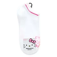 Womens Breathable Multi-Pack 5 Pair Hello Kitty Low Cut Socks