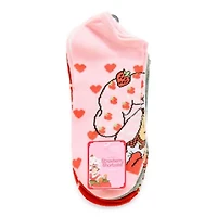 Strawberry Shortcake Womens Breathable Multi-Pack 5 Pair Low Cut Socks