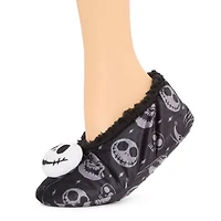 Pom Head Womens Multi-Pack 1 Pair Nightmare Before Christmas Slipper Socks
