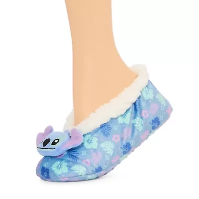 Pom Head Womens Multi-Pack 1 Pair Lilo & Stitch Slipper Socks