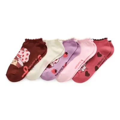 Womens Breathable Multi-Pack 5 Pair Low Cut Socks