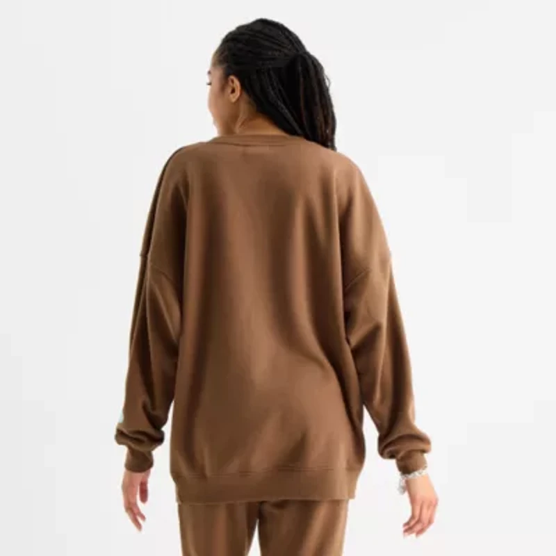 Cinnamaroll Crew Sweatshirt Womens Neck Long Sleeve Hello Kitty Juniors