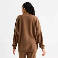 Cinnamaroll Crew Sweatshirt Womens Neck Long Sleeve Hello Kitty Juniors