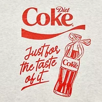 Grayson Threads, The Label Diet Coke Womens Juniors Crew Neck Long Sleeve Sweatshirt