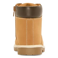 Thereabouts Little & Big Kid Boys Luke Flat Heel Hiking Boots