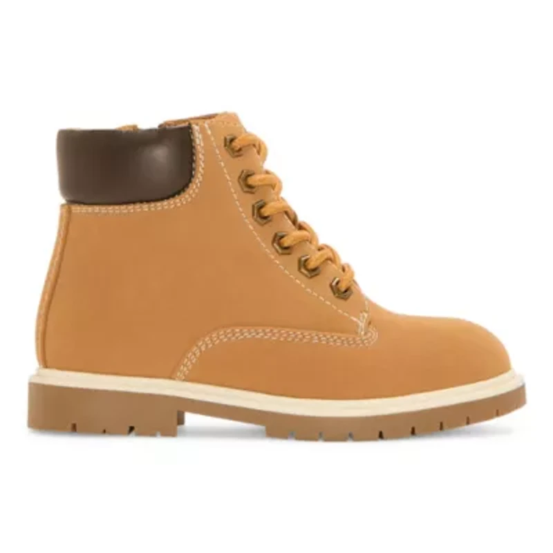 Thereabouts Little & Big Kid Boys Luke Flat Heel Hiking Boots