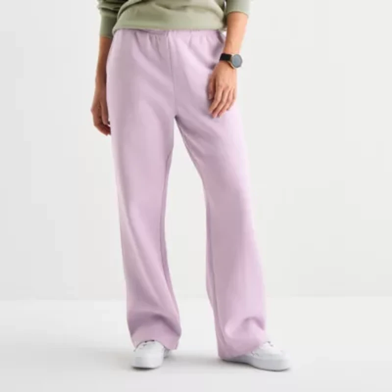 Champion Womens Powerblend Mid Rise Straight Sweatpant
