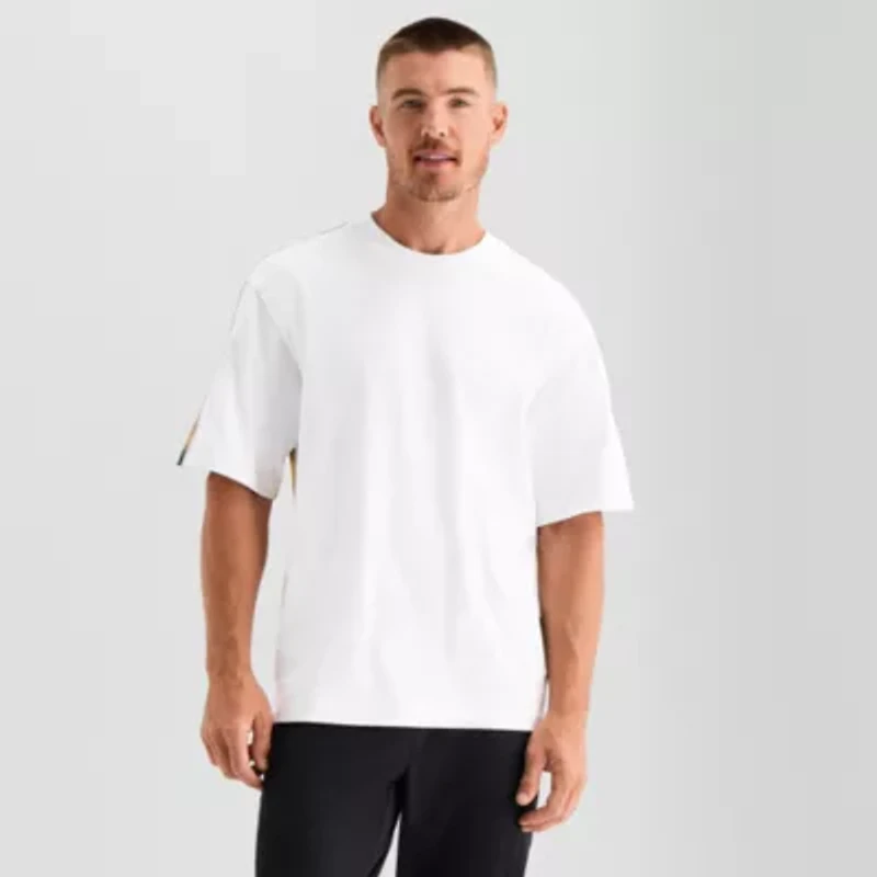 Xersion Mens Crew Neck Short Sleeve Relaxed Fit Graphic T-Shirt