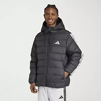 adidas 3 Stripe Mens Midweight Puffer Jacket