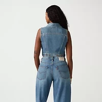 Levi's Womens Denim Quilted Vest