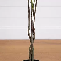 Nearly Natural 4ft. Pink Rose Indoor Artificial Tree