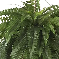 Nearly Natural 22in Green Fern Artificial Plant