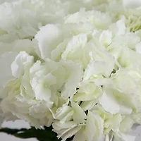 Nearly Natural 20in White Hydrangea Floral Arrangement