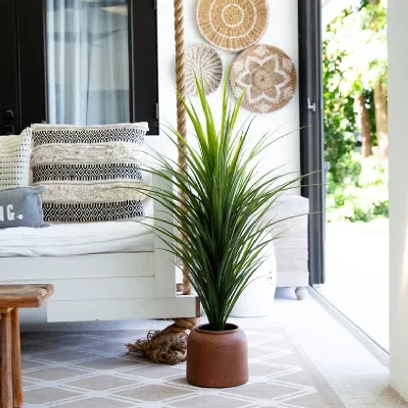 Nearly Natural 4ft. Green Grass Artificial Plant