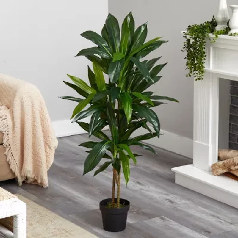 Nearly Natural 48in. Green Dracaena Artificial Tree