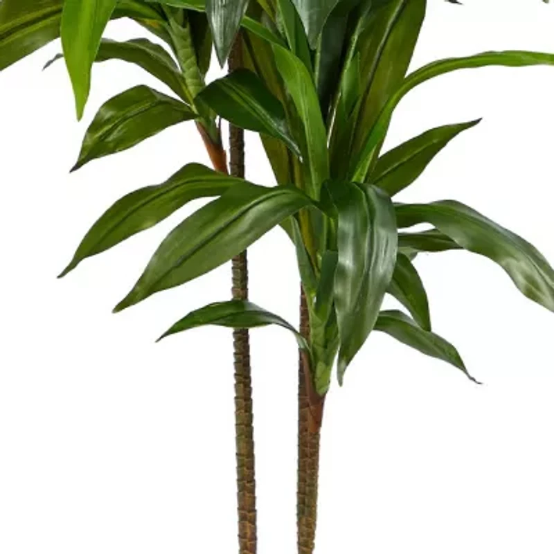 Nearly Natural 48in. Green Dracaena Artificial Tree