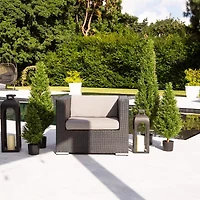 Nearly Natural 2ft. Green Rosemary Topiary