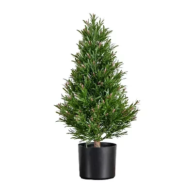 Nearly Natural 2ft. Green Rosemary Topiary