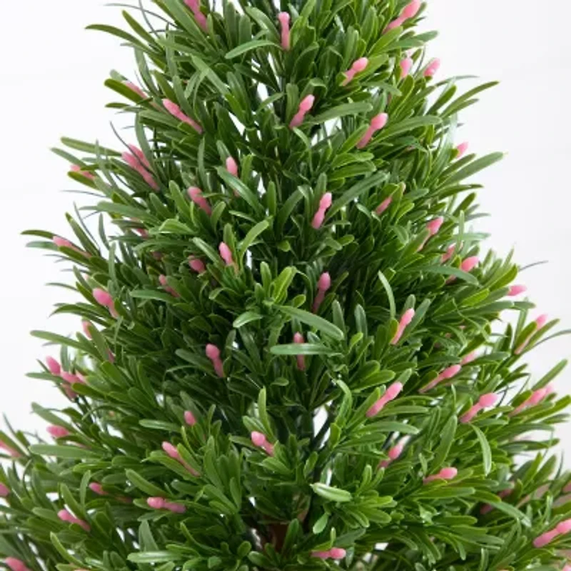Nearly Natural 2ft. Green Rosemary Topiary