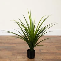 Nearly Natural 27in Green Grass Artificial Plant