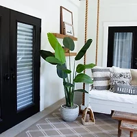 Nearly Natural 6ft. Green Travelers Palm Artificial Tree