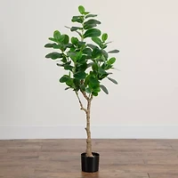 Nearly Natural 4ft. Green Audrey Ficus Artificial Tree