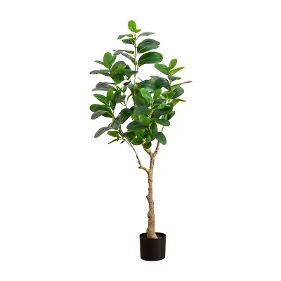 Nearly Natural 4ft. Green Audrey Ficus Artificial Tree