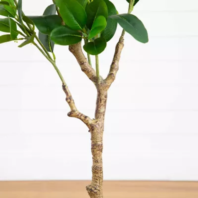 Nearly Natural 4ft. Green Audrey Ficus Artificial Tree