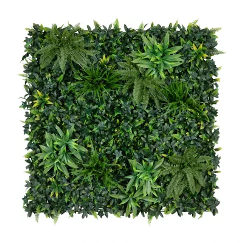 Nearly Natural 40in. X 40in. Green Andean Cloud Forest Wall Panel Artificial Plant