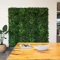 Nearly Natural 40in. X 40in. Green Andean Cloud Forest Wall Panel Artificial Plant