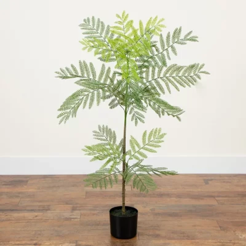 Nearly Natural 3.5ft. Green Minimalist Jacaranda Artificial Plant