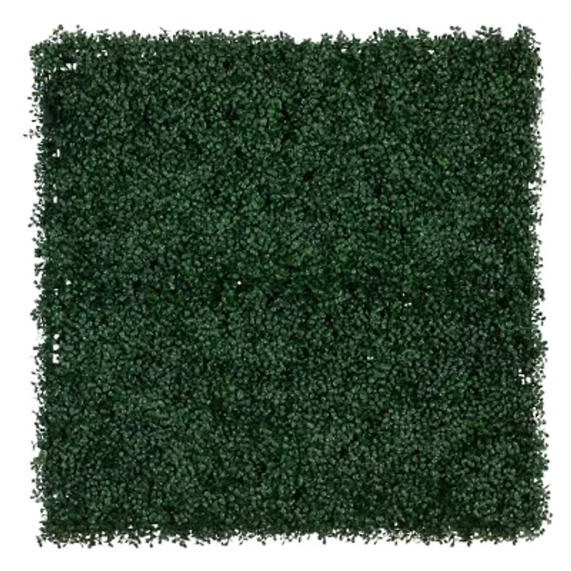 Nearly Natural 40in. X 40in. Green Lighted Boxwood Wall Panel Artificial Plant