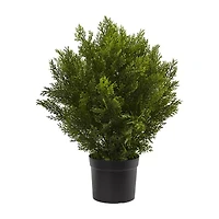 Nearly Natural 2ft. Green Cedar Artificial Plant