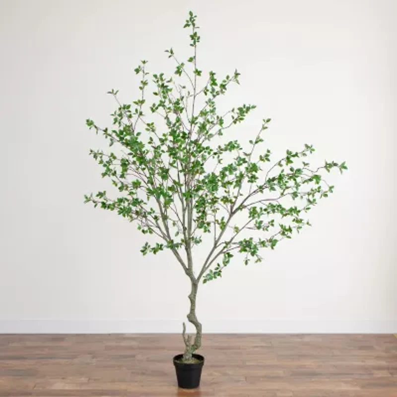 Nearly Natural 10ft. Green Minimalist Citrus Artificial Tree