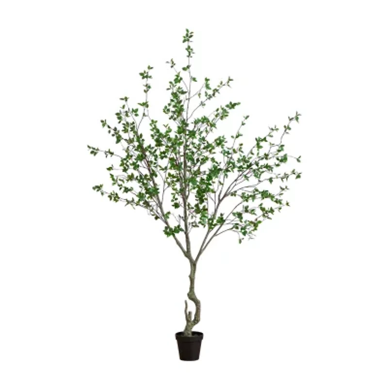 Nearly Natural 10ft. Green Minimalist Citrus Artificial Tree
