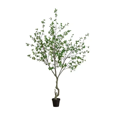 Nearly Natural 10ft. Green Minimalist Citrus Artificial Tree